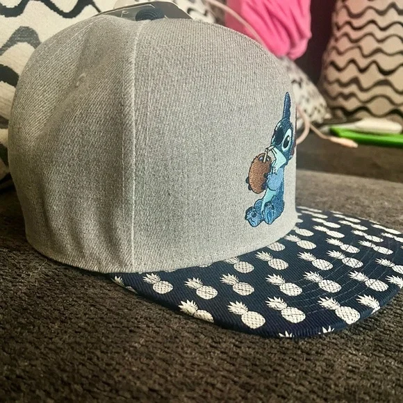 Disney’s Stitch Snapback Cap - Picture 2 of 6